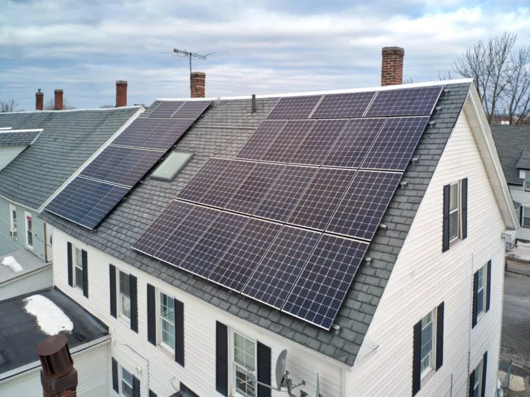 SlatePlate installation on a slate roof