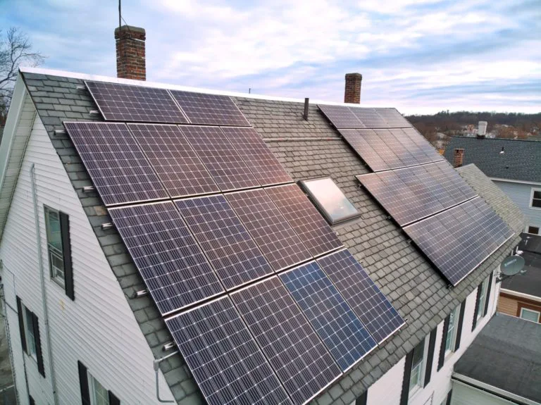 SlatePlate installation on a slate roof
