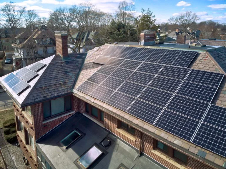 SlatePlate installation on a slate roof